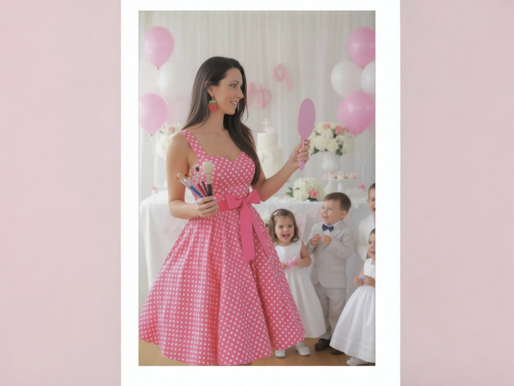 lea spectacle qui anime un bapteme pour enfant à toulon